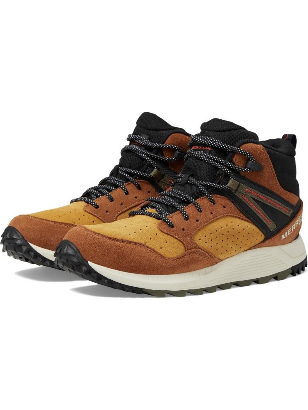 Waterproof Leather Hiking Boots for Men | Mid-Height Outdoor Footwear